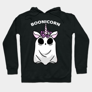 Halloween Boonicorn Ghost Unicorn Funny Gift Hoodie